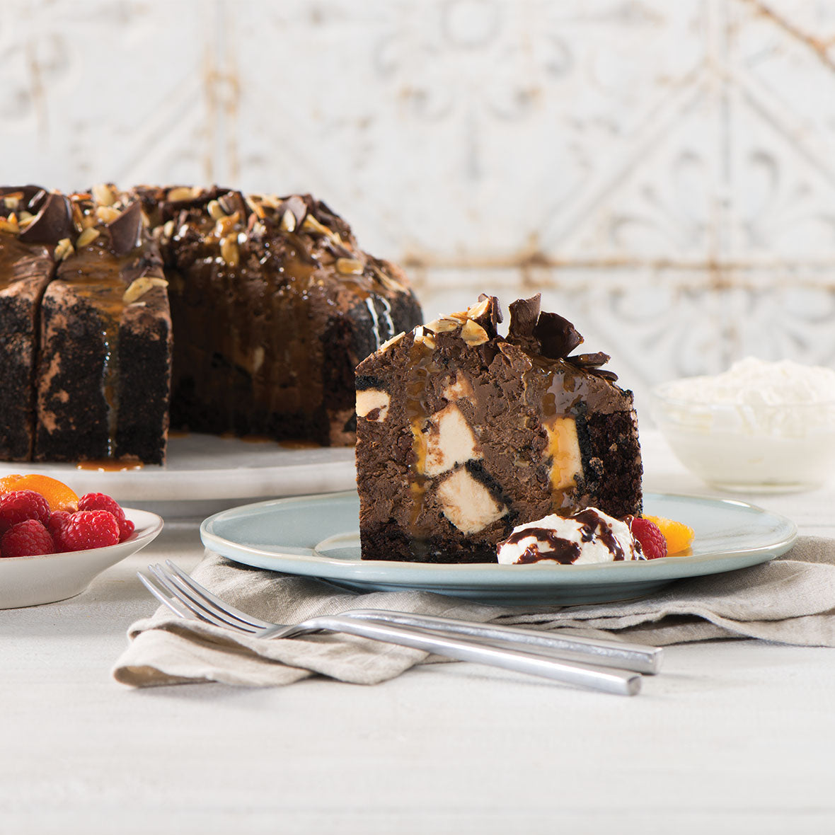 Chocolate Eruption Cake