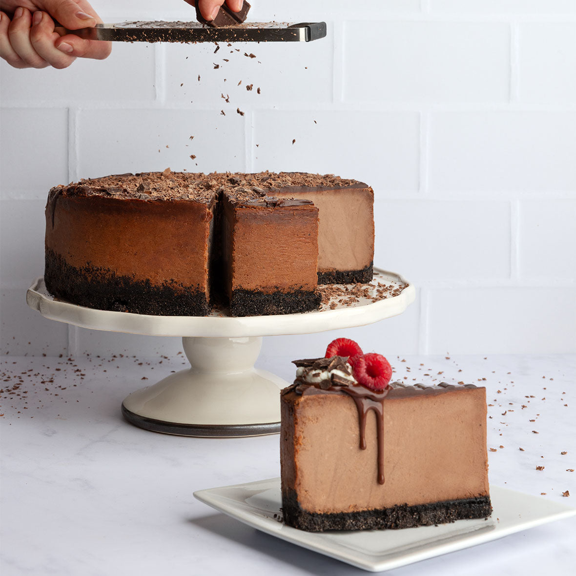 Chocolate Ganache Cheesecake