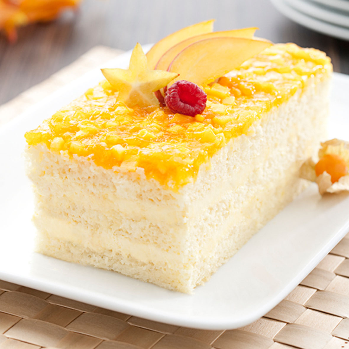 Mango Mousse Cake
