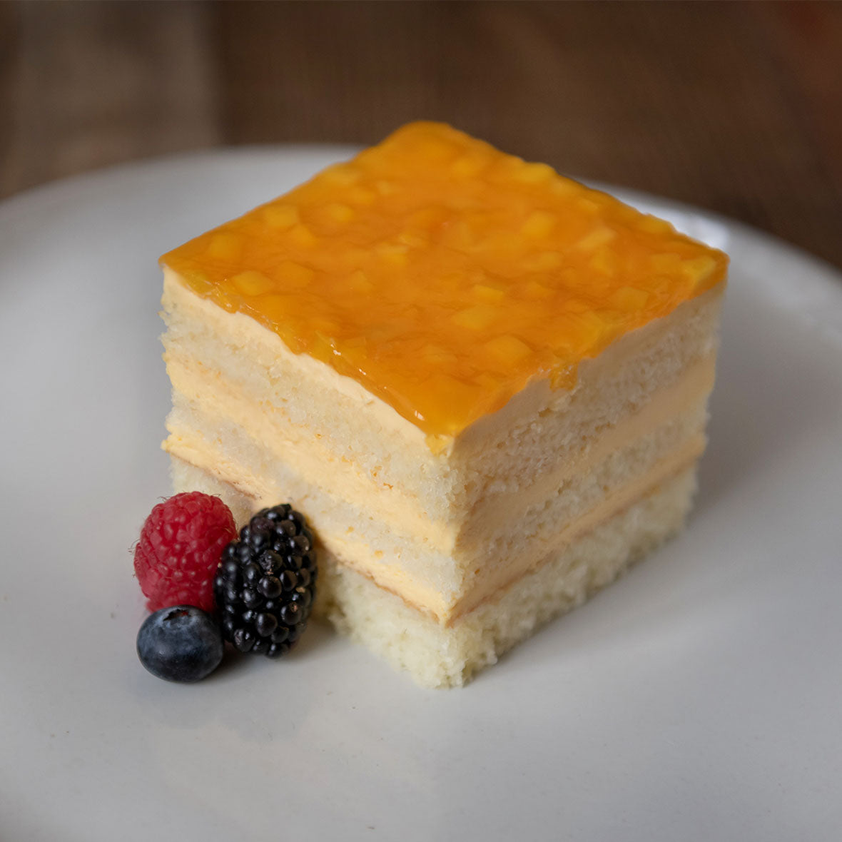 Mango Mousse Cake