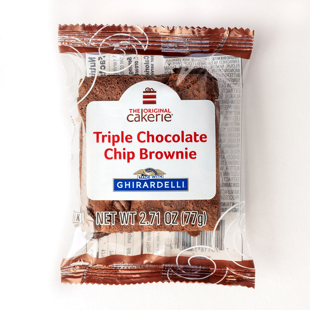 Triple Chocolate Chip Brownie