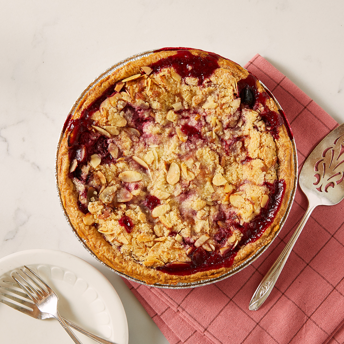 Cherry Crunch Pie