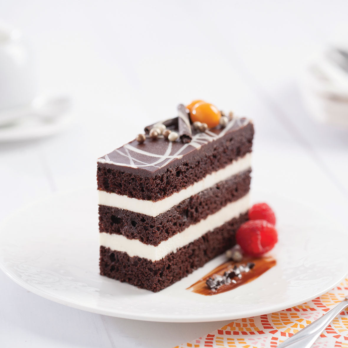 Dreamin' of Chocolate Dark & White Chocolate GF Layer Cake