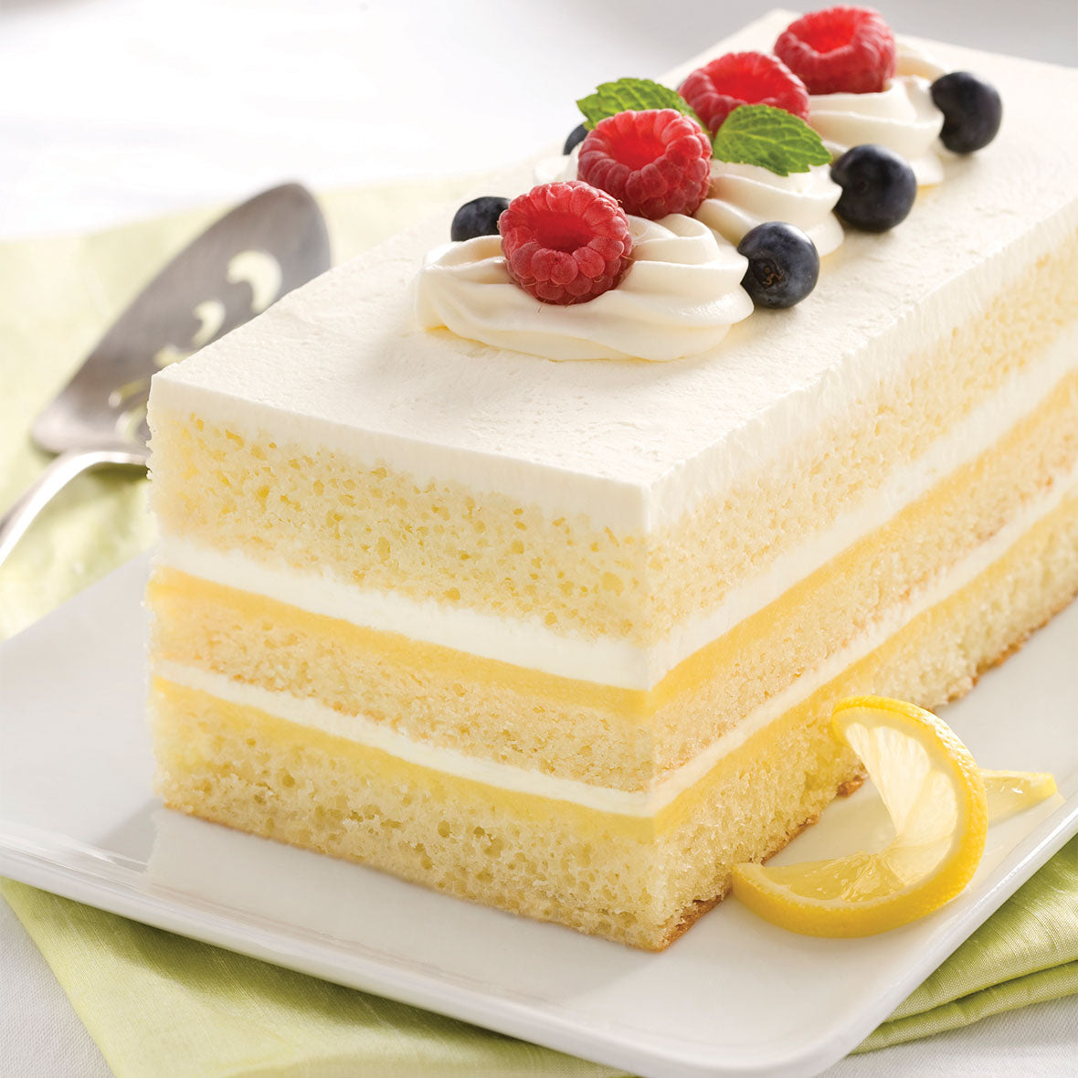 Lemons & Cream Shortcake - 6 Cut