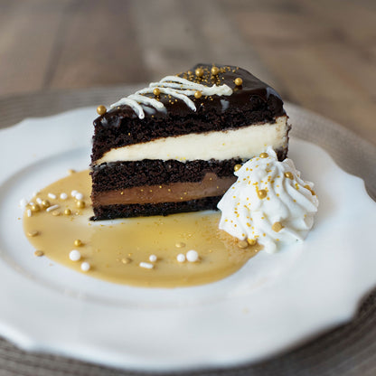 White & Dark Chocolate Cake