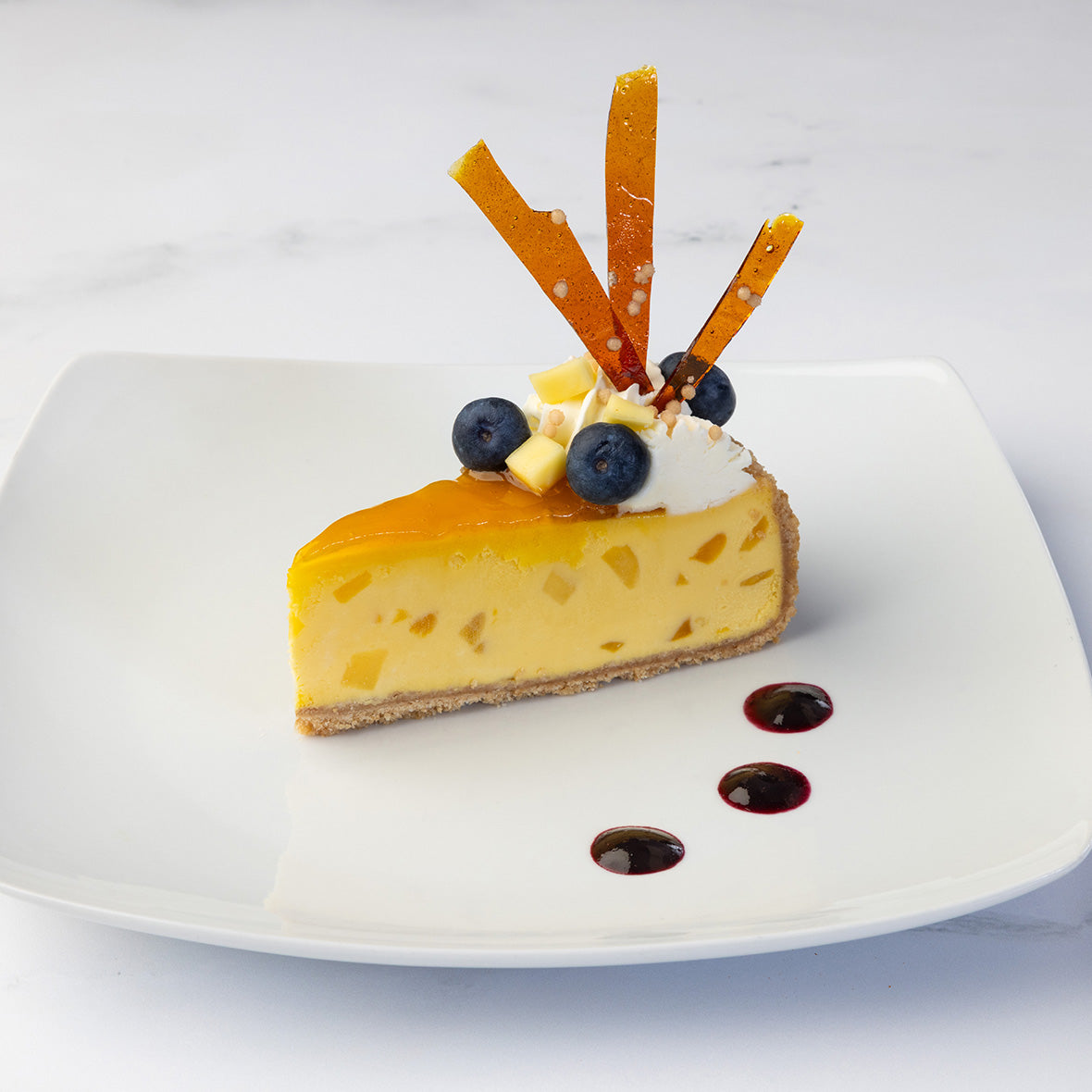 Mango Passion Fruit Cheesecake (NEW)